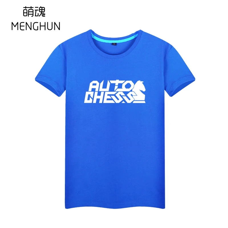  New game t shirts Dota AUTOCHESS game fans t shirts game fans gift summer t shirts Auto chess t shi