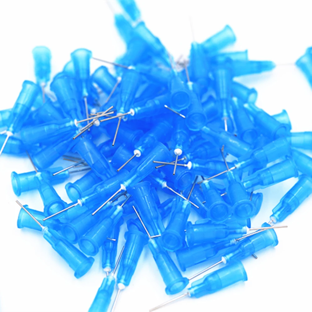 

SZBFT 23G Precision passivated S.S. Dispense Tip with PP Safetylok hub, 0.5" Tubing Length glue dispenser needles FreeShipping