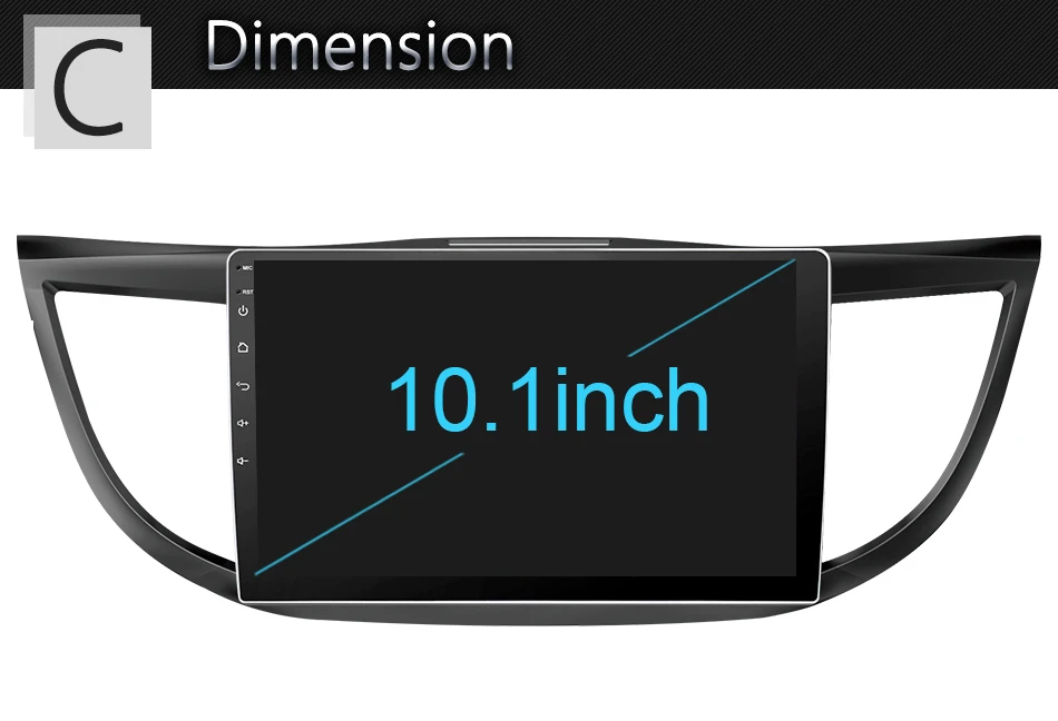 Perfect Eunavi 4G+32G Android 9.0 4G Car Radio Multimedia Audio Player Navigation GPS 2Din For Honda CRV 2012 2013 2014 2015 2016 PX6 27