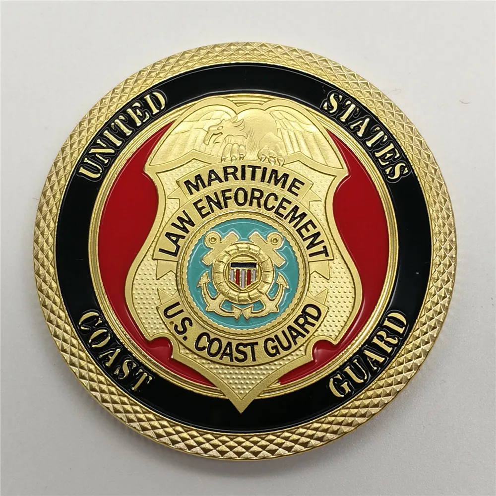 

United States Coast Guard Challenge Coin Collection Gifts Souvenir Coins Military Badge