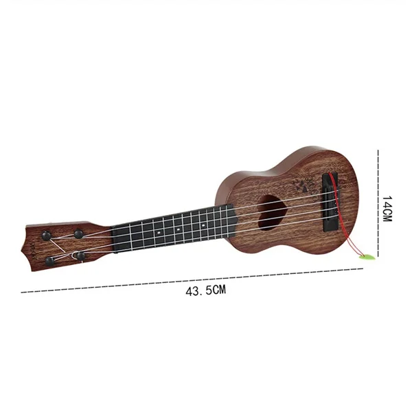 

New Musical Instrument Mini Ukulele Kids Guitar Toys Creative School Play Game Color Random