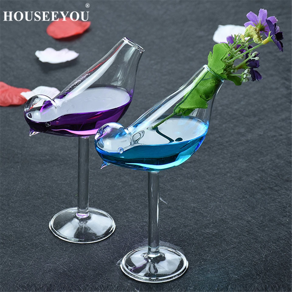 Bird Shape Cocktail Glasses 8
