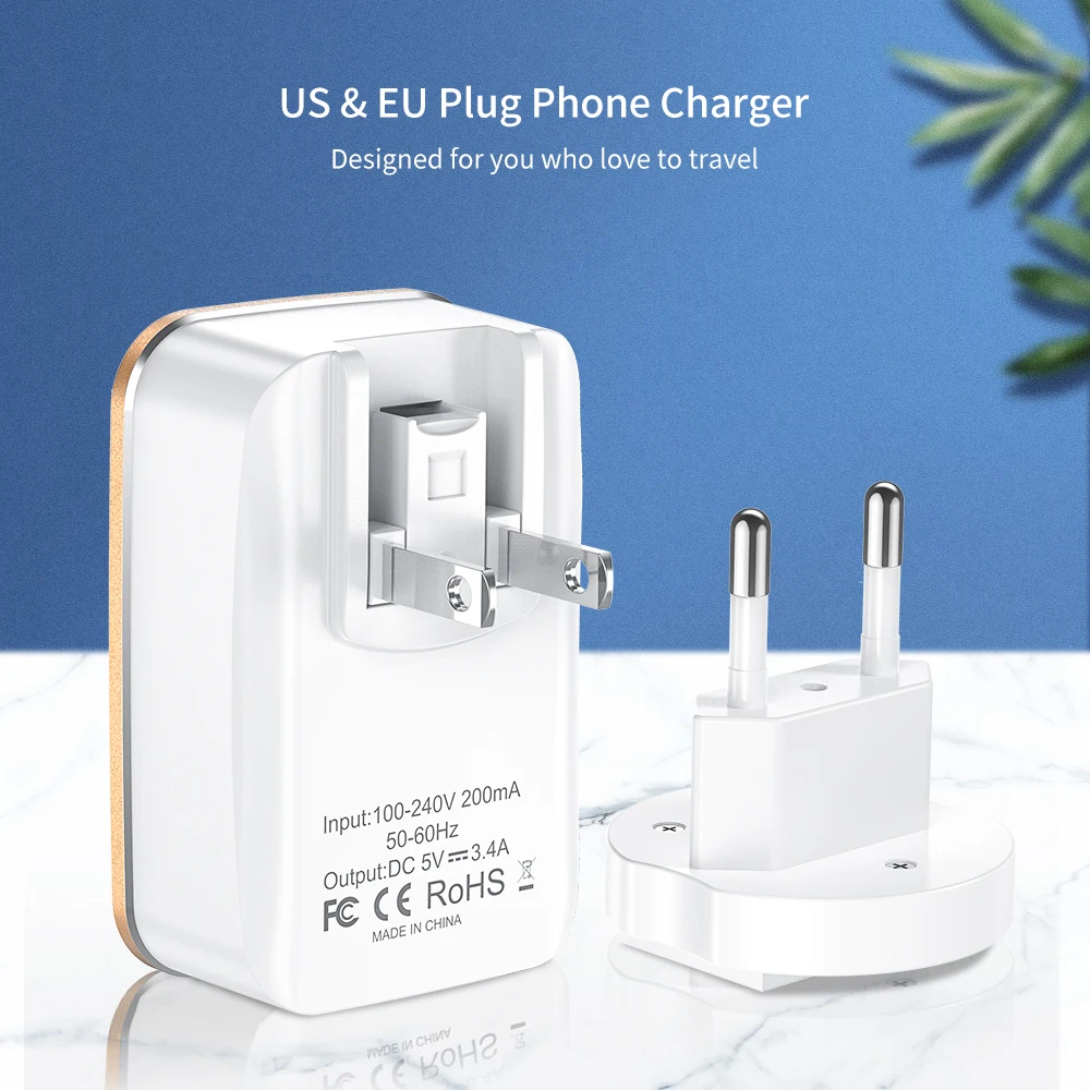 RAXFLY الاتحاد الأوروبي لنا 2 في 1 السفر الحائط شاحن آيفون X XR XS ماكس الهاتف المحمول سريع شحن 3 ميناء USB شاحن هواتف xiaomi محول RAXFLY الاتحاد الأوروبي لنا 2 في 1 السفر الحائط شاحن آيفون X XR XS ماكس الهاتف المحمول سريع شحن 3 ميناء USB شاحن هواتف xiaomi محول