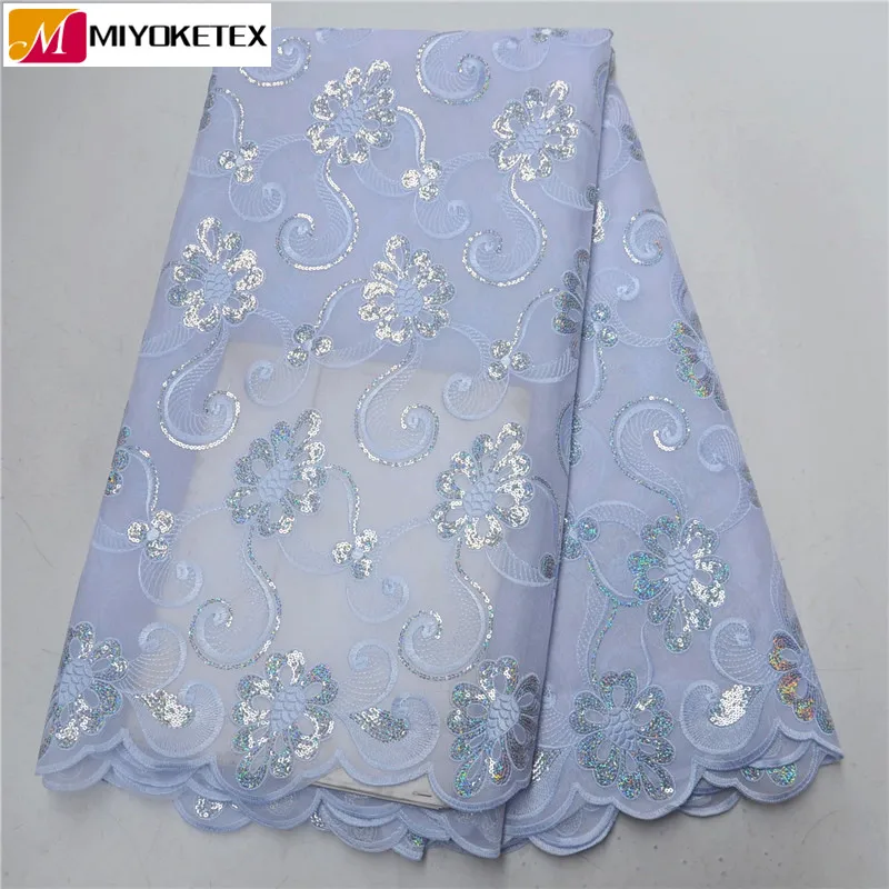 

Latest Nigeria Swiss Laces High Quality Swiss Voile Laces Switzerland Cotton African Dry Lace Fabric For Man And Women PSA359-1