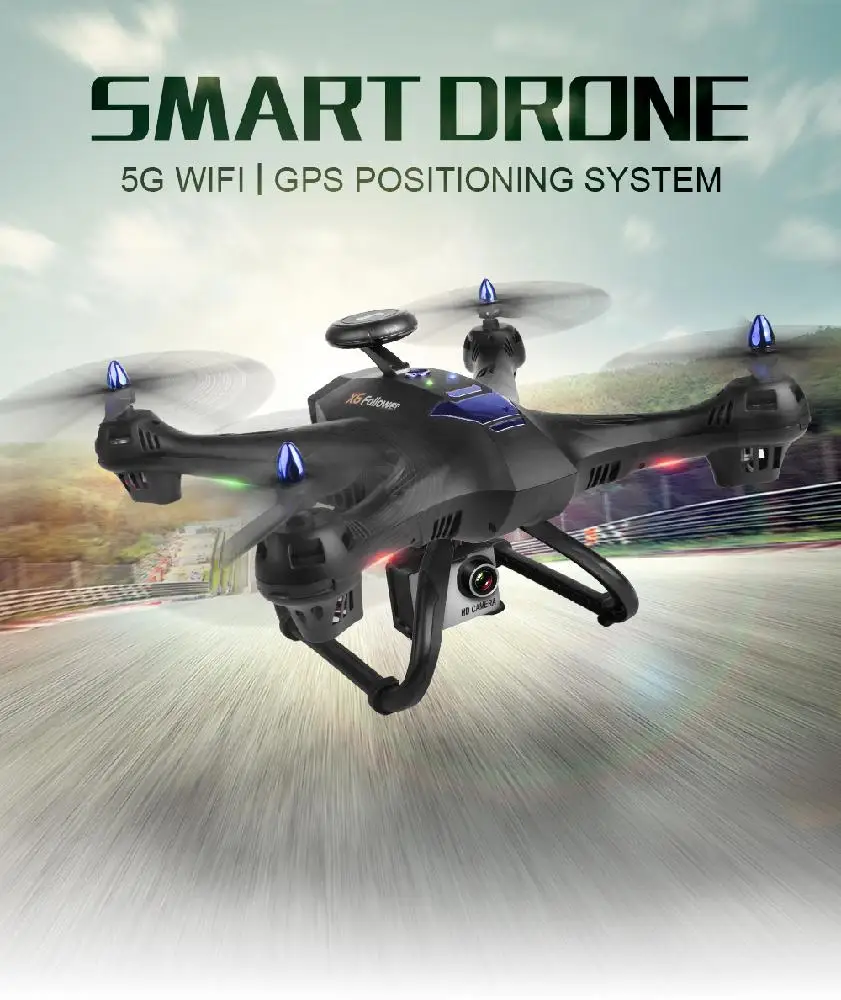 

LeadingStar X183s 5G large PFV Wi-Fi 4-axis Drone Aircraft with 720PCamera GPS Aerial Remote Control Quadcopter Model Drone ZK49