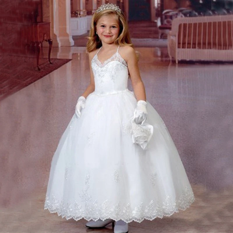 white gown for first holy communion
