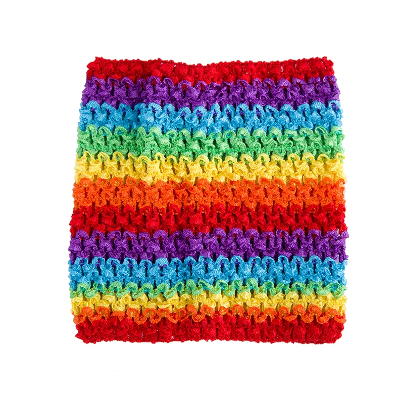 Crochet tube top tutu top for baby infant toddler girls tutu dress supplies 6"x6" inch 20pcs per lot girls tank tops