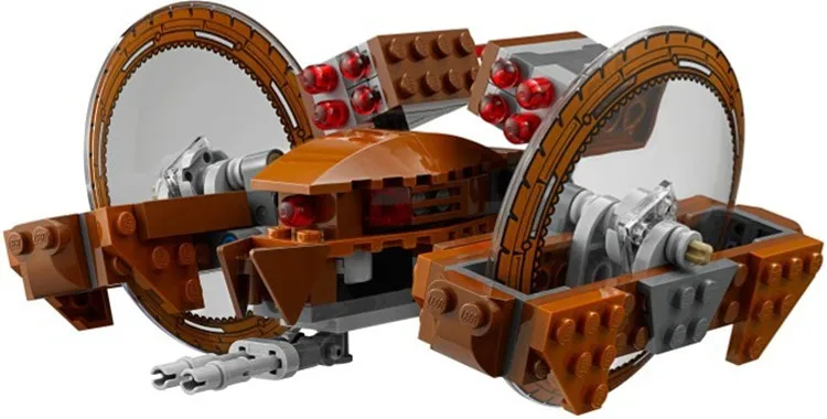 BELA 10370 Compatible Legoings Star Wars Attack Of Clones Hailfire Droid Exclusive Building Blocks Bricks Toys For Children