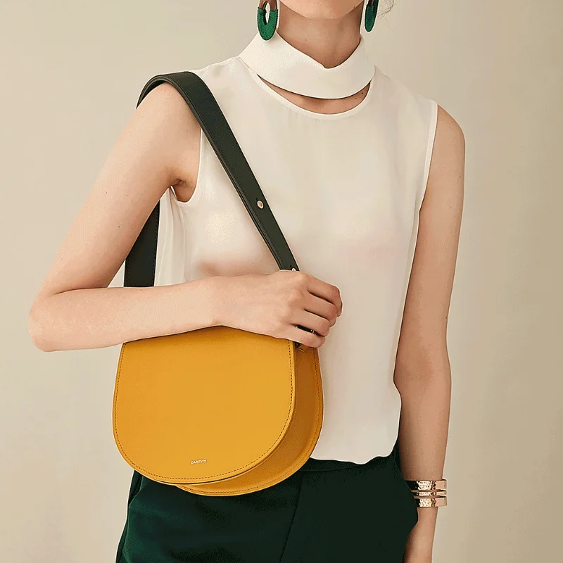 Xiaomi CARRY'O кожаная седельная сумка женская сумка высокого качества Повседневная модная сумка через плечо Дамская маленькая сумка через плечо