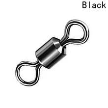 100 шт./лот шариковый Вертлюг твердые кольца рыболовный разъем 1 см длина океан лодка рыболовные крючки