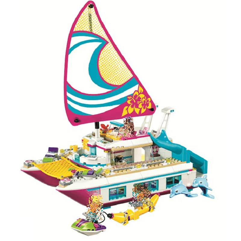 lego friends sailboat