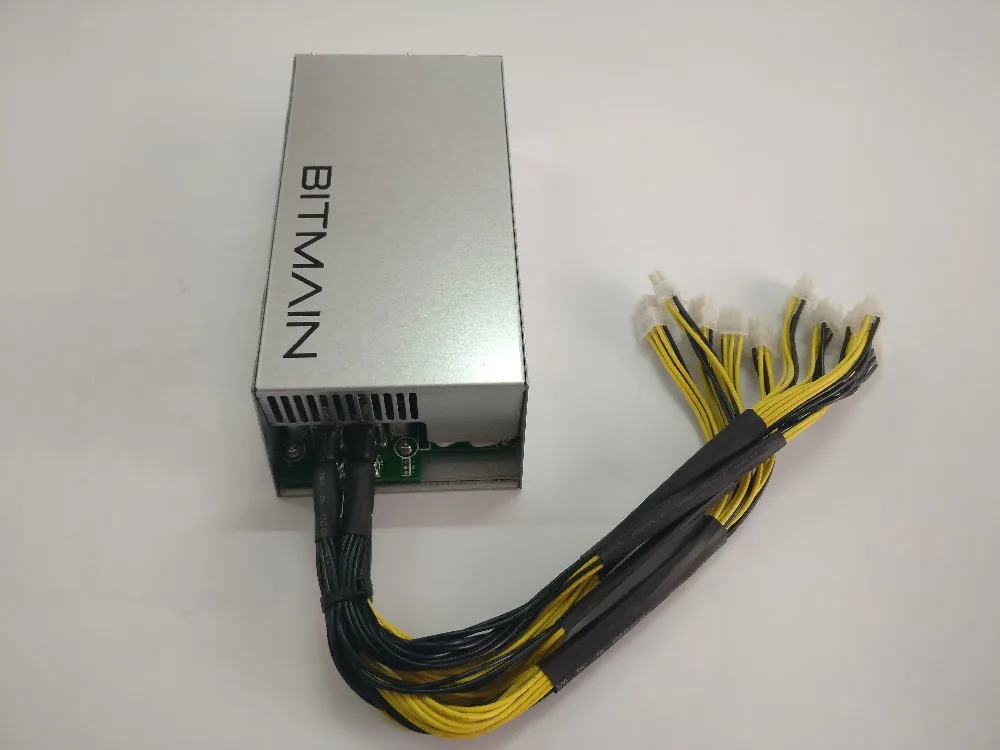 Б/у Bitmain APW3++ 1600W Питание для ANTMINER S9 S9i S9j L3+ D3 T9+ E3 Z9 мини DR3 Innosilicon A9 A10