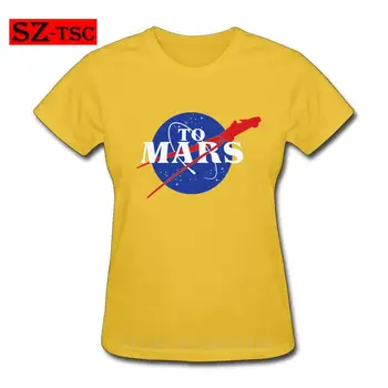 

2019 Summer StarmanX T shirts Women SpaceX T-shirt Elon Musk space & his journey to Mars starman car T-shirt Tesla Roadster Tees
