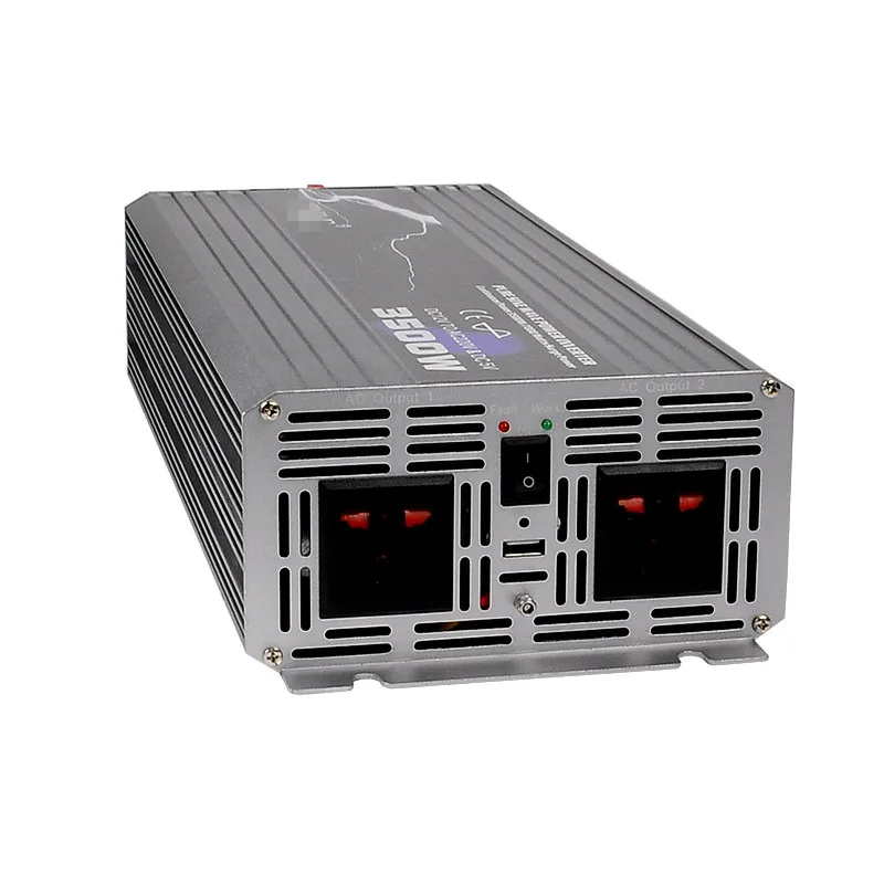 US $242.25 TBE 3500W Pure Sine Wave DC 12V To 220V230V Power Inverter Car USB Charger For Solarwindgas Power Generation Converter
