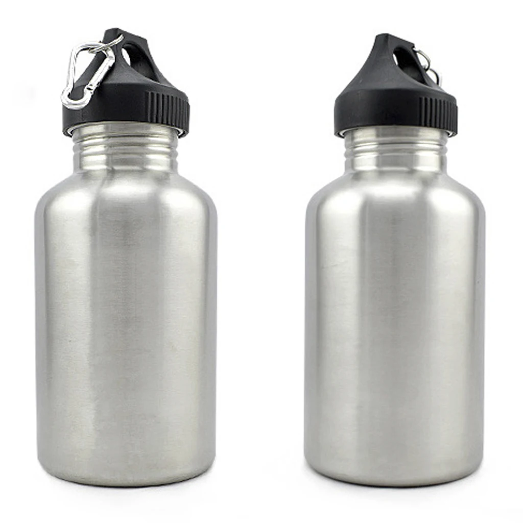 Outdoor Sports Bottle 2000ml 304 Stainless Steel Wide Mouth Portable