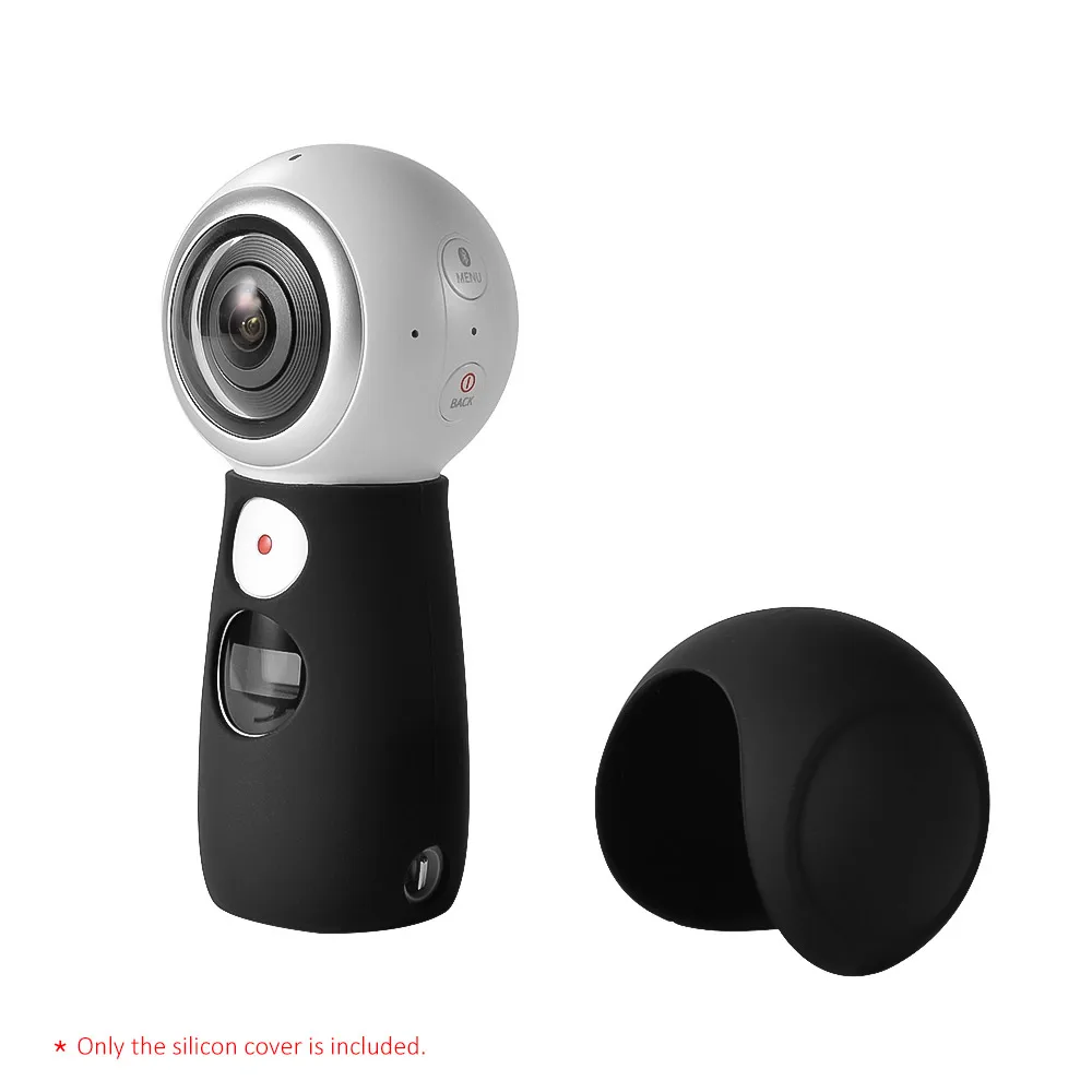 

Silicon Cover Case Skin Cap Protector for Samsung Gear 360 2017 Edition Panoramic Camera