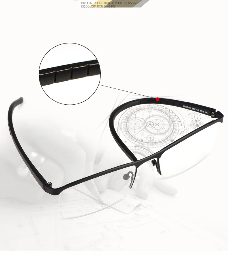 TR90 очки для чтения, компьютерные очки для дальнозоркости, многофокальные прогрессивные очки, анти-синий светильник, мужские очки