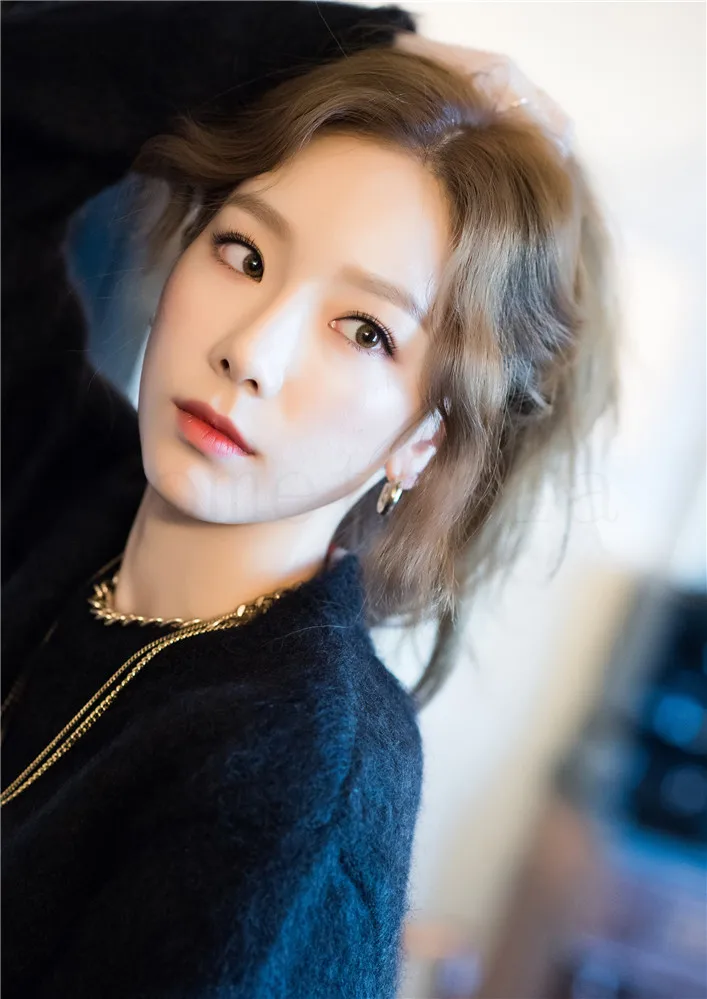 Taeyeon Kpop бумажные плакаты с белым покрытием настенные принты четкое изображение