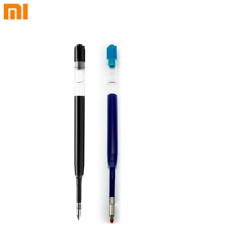 Черные и синие чернила Xiaomi Mijia 0 5 мм Заправка для новой версии металлических ручек