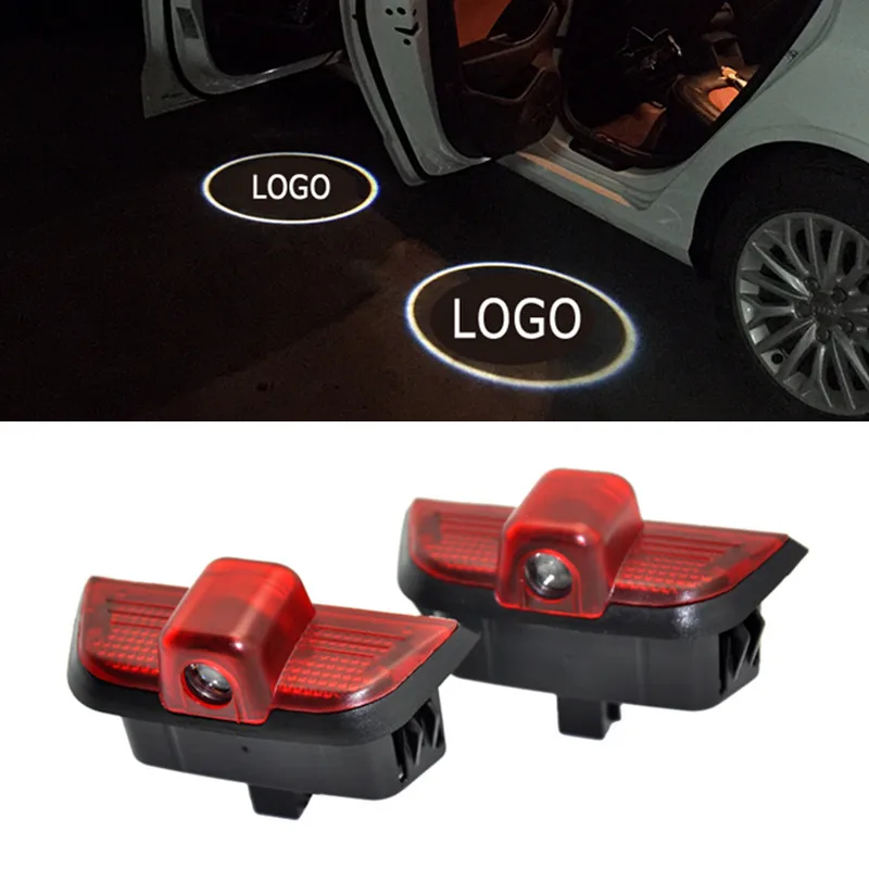 

2Pcs For Mercedes Benz C Class W204 C260 C300 C280 C230 LED Car Door Welcome Warning Light Laser Logo Projector Lamp