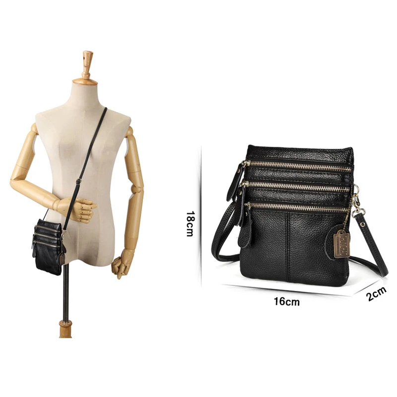 Женские сумки-почтальонки из натуральной кожи, сумка на ремне через плечо, сумка на молнии с кисточками, винтажная женская маленькая сумочка