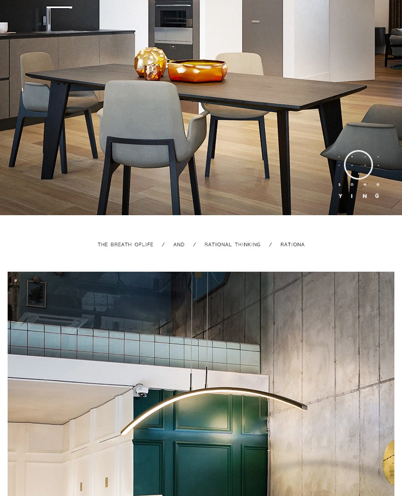 Lâmpadas para Sala de Jantar Luzes Pingente Escurecimento Cozinha Suspensão Luminária Nova Chegada Cabo Moderno Lâmpada Pendurada Led Mod. 136548 5 Cheap Luzes de pendentes