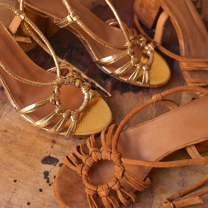 Женские сандалии-гладиаторы на высоком каблуке; пикантная женская обувь с открытым носком и перекрестными ремешками; Летние римские сандалии с ремешками на лодыжке на блочном каблуке; большие размеры