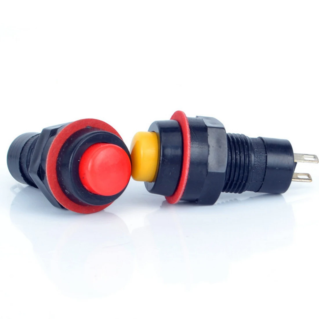 5pcs self reset Push Button Switch 10mm Self Return Momentary Push