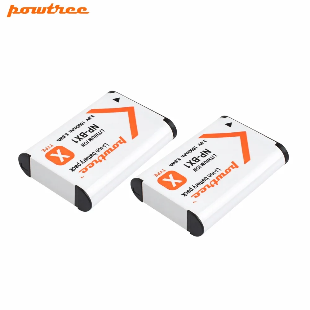 

2Packs 1600mah NPBX1 NP-BX1 NP BX1 Battery For Sony DSC RX1 RX100 AS100V M3 M2 HX300 HX400 HX50 HX60 GWP88 L20