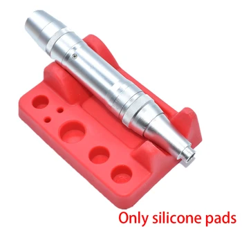 

Accessories Durable Tattoo Pen Stand Non Toxic Pigment Red Makeup Silicone Microblading Permanent Ink Cup Hold Rack Tool Mat
