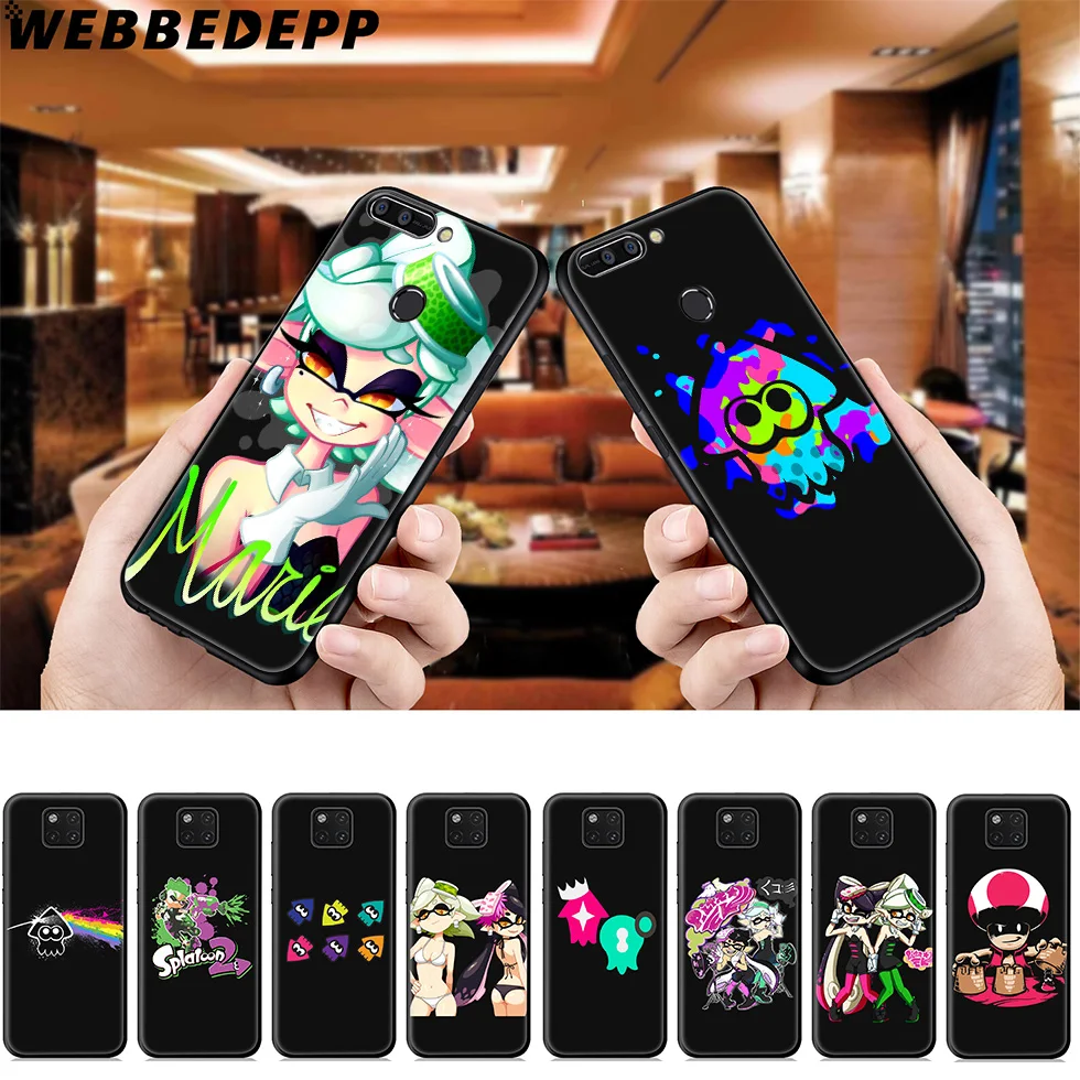 Мягкий чехол Splatoon 2 Mushroom Girl Для Huawei Mate Honor 20 6A 7A 7C 7X 8 9 9X 10 View Lite Pro 30 |