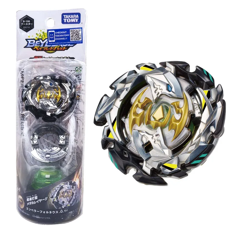 

Takara Tomy Beyblade Burst Metal Fusion Gyro Toys Attack Spinning Top Pack with Launcher B-106 Children Gifts