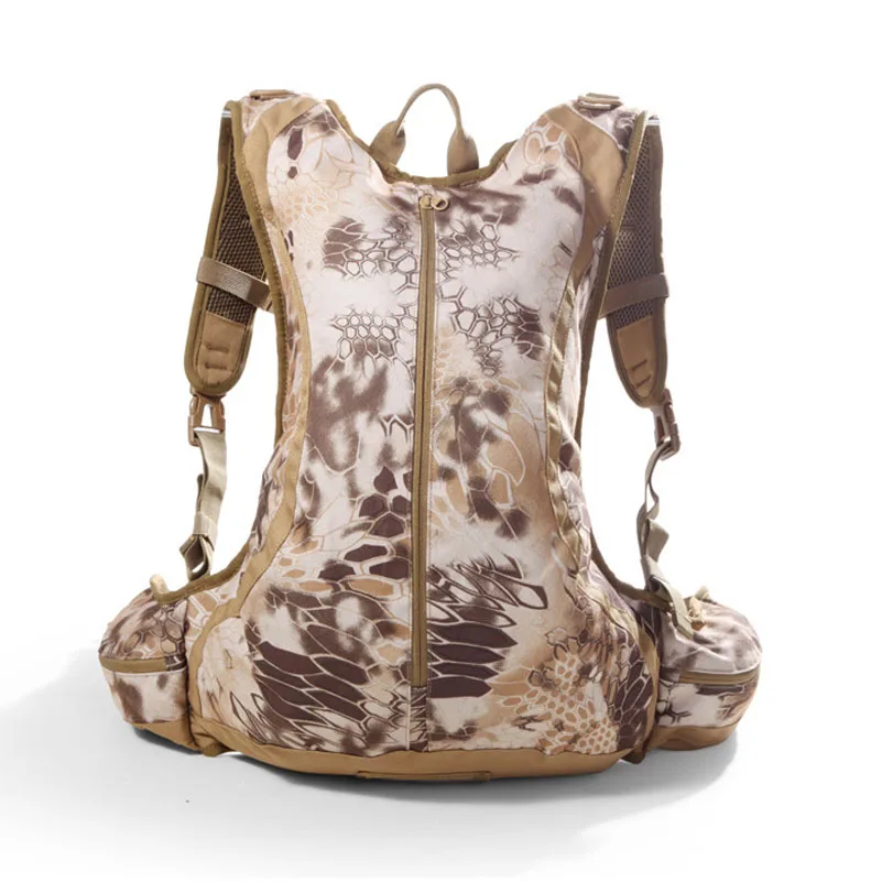 20L водонепроницаемая сумка для альпинизма из нейлоновой ткани с рисунком питона, камуфляжный рюкзак, подходит для активного отдыха, кемпинга, пеших прогулок