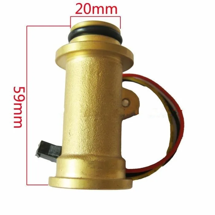 Water heaters flow meter sensors Hall pulse flowmeter for Drinking