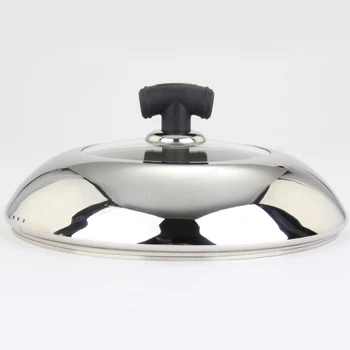 

Tempered stainless steel glass soup pot cover fried pan lid visual toughened kitchen cookware tool saucepan skillet wok lid