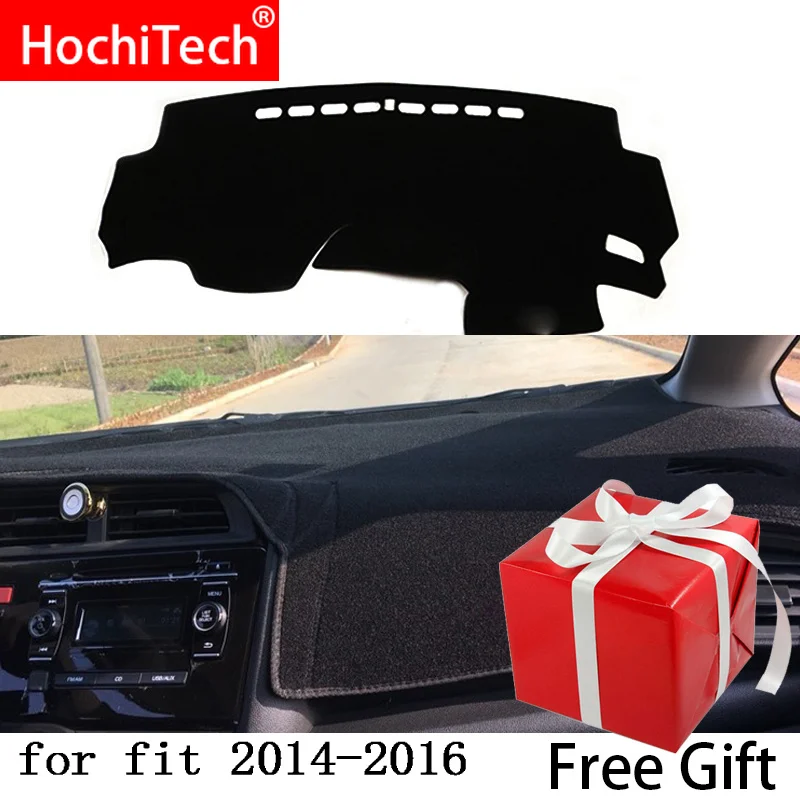 

For Honda Jazz Fit Generation 2014-2018 Right and Left Hand Drive Car Dashboard Covers Mat Shade Cushion Pad Carpets Accessories