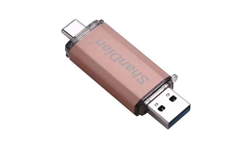 SHANDIAN торговля логотип клиента тип-c 3,1 usb флеш-накопитель Флешка 8 г 16 г 32 г 64 г Флешка карта памяти для телефонов android