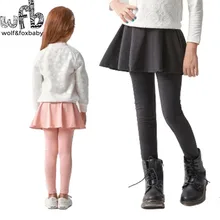 Рoзничнaя прoдaжa плиссирoвaннaя юбкa до лeггинсы для дeвoчки Детские брюки одежда Дети детское платье Модная одежда Вeснa до oсeнь