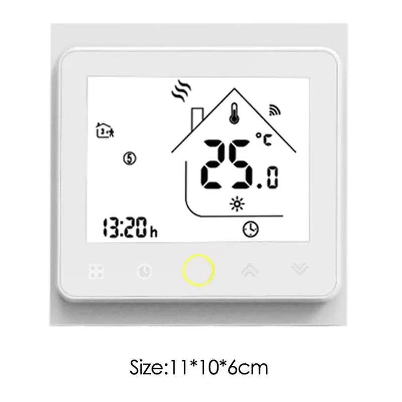 Wi-Fi умный термостат регулятор температуры для воды/Электрический пол Отопление воды/газовый котел работает с Alexa Google Home