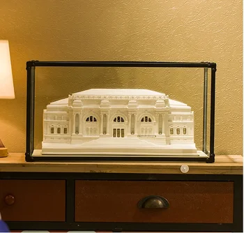

Polymer Resin Miniatures of New York Metropolitan Museum of Art / Building Models of Art Museum / Construction Model of Mansion