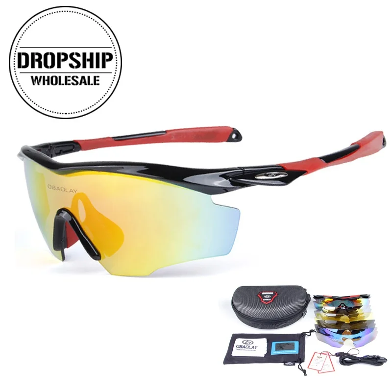 Professional Sport Cycling Glasses Polarized Riding Sunglasses Outdoor