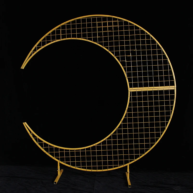 

Grid arch shelf for party background