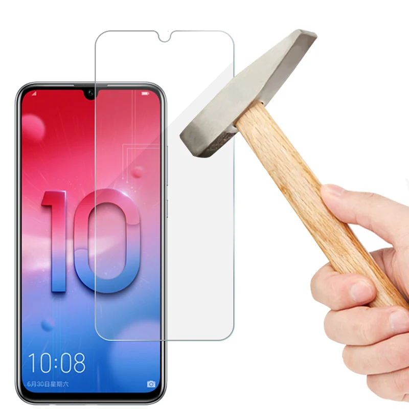 Защитная крышка для экрана закаленное стекло HUAWEI honor 10 lite смартфон упрочненные