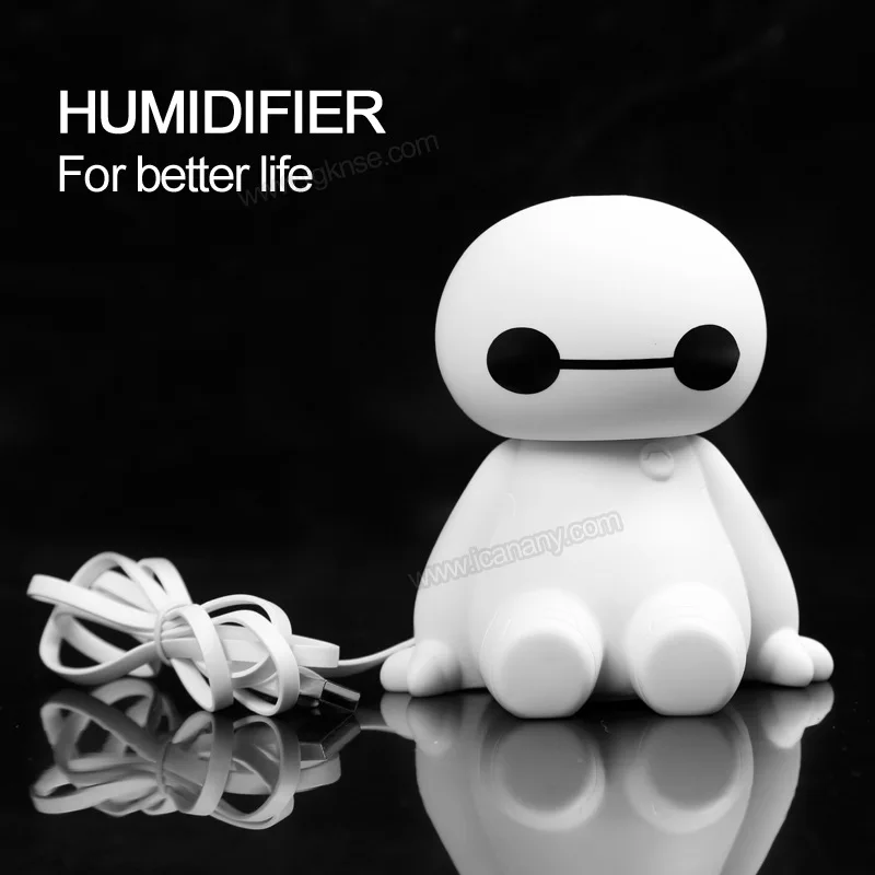 Ultra quiet USB Mini humidifier white office portable car spray | Бытовая техника