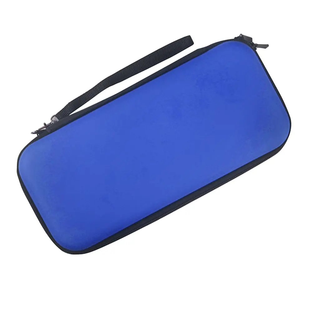 Переносная сумка для хранения портативный дорожный Чехол для переноски для nintendo Switch консоль ударопрочный EVA защитный жесткий чехол - Цвет: Синий