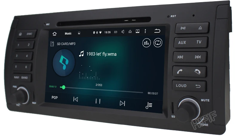 Cheap 4+32G 7"Android 8.0 Octa Core Radio GPS HDMI Car DVD Player for BMW E39 M5 1999 2000 2001 2002 2003/7 Series E38 1994 1995-2001 17
