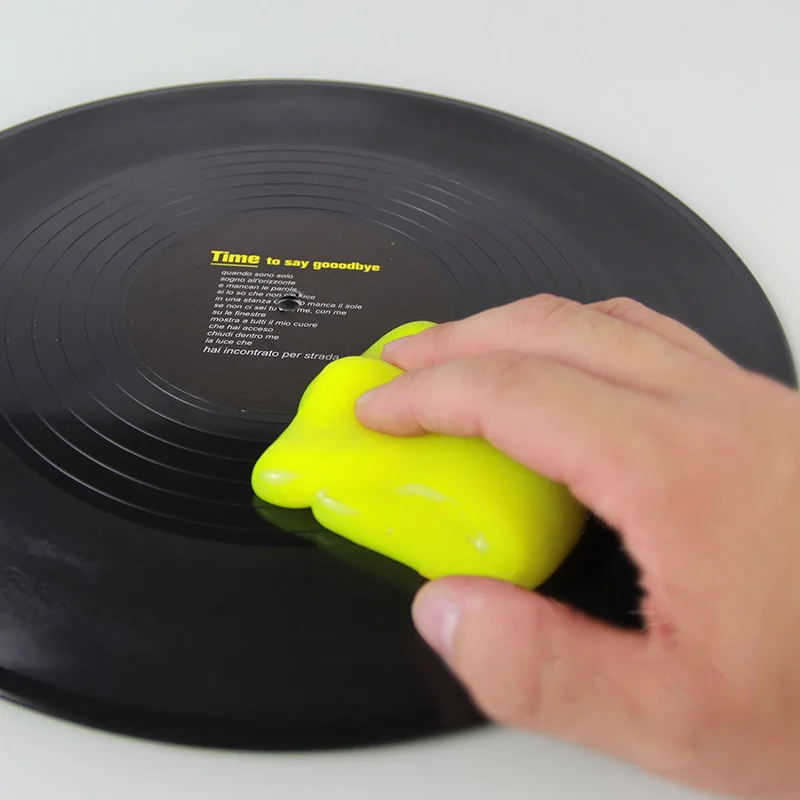 

Magic Dust Cleaner Compound LP Vinyl Record Keyboard Clean Soft Rubber Turntable Vinyl Cartridge Clean Super Slimy Gel Compound