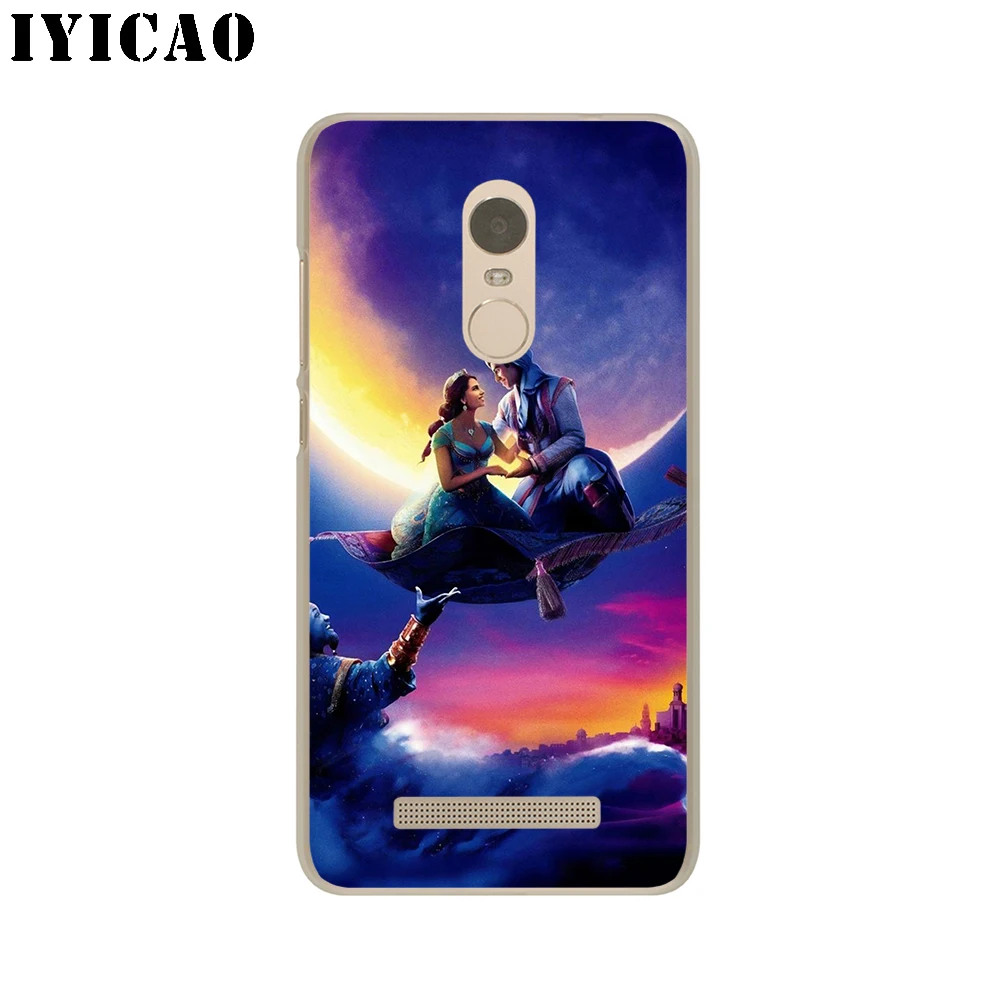 IYICAO Aladdin мультипликационный Жесткий Чехол для Xiaomi Mi 5 5S 6 9 8 A2 Lite A1/5X A2/6X Mix 2S F1 SE MAX 3 9T