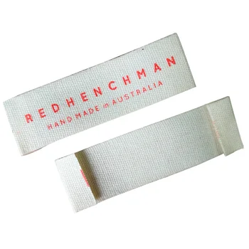 

Custom 1.5x5.5cm cotton ribbon print garment tags end fold Customized Clothing printed labels for kids clothes cotton label