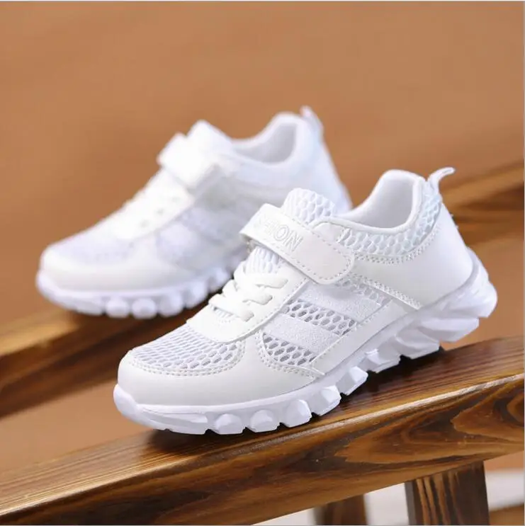 

Spring Summer Children Sneakers Boys Girls Shoes 2017 New Brand Breathable Air Mesh Kids Sport Shoes Girls Boys Casual Shoes